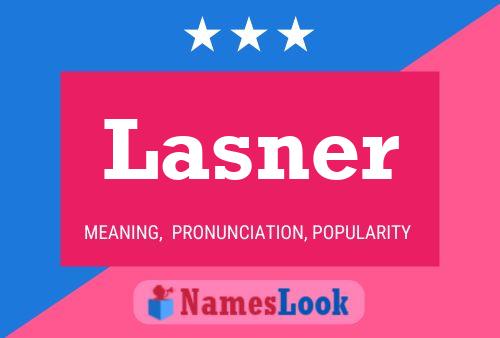 ملصق اسم Lasner