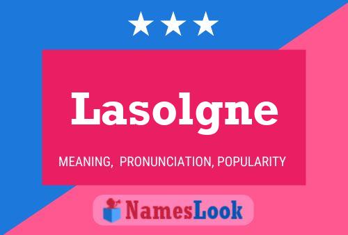 ملصق اسم Lasolgne