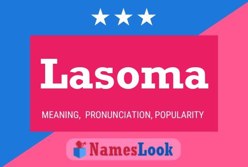 ملصق اسم Lasoma