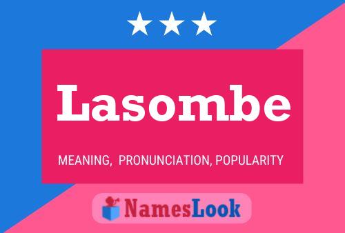 ملصق اسم Lasombe