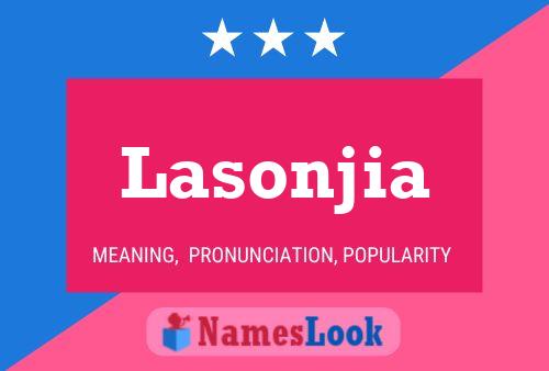 ملصق اسم Lasonjia