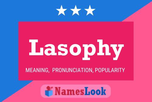 ملصق اسم Lasophy