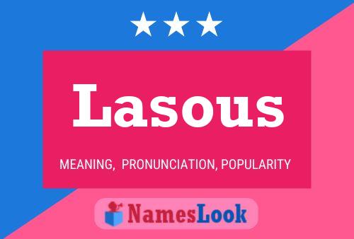 ملصق اسم Lasous