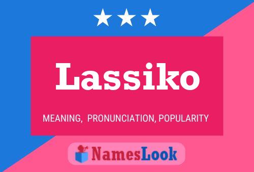 ملصق اسم Lassiko