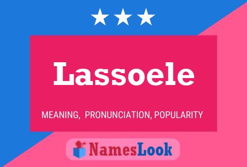 ملصق اسم Lassoele