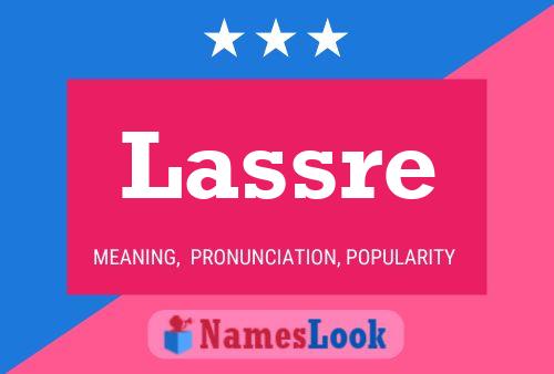 ملصق اسم Lassre