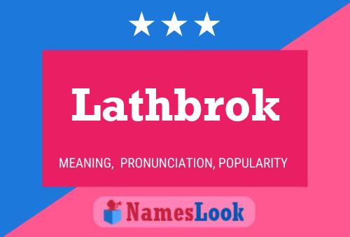 ملصق اسم Lathbrok