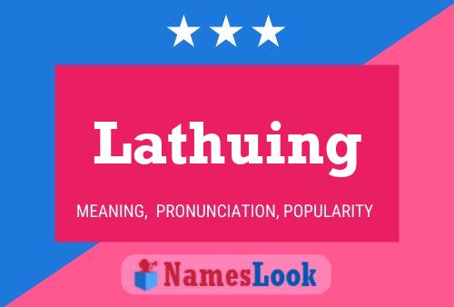 ملصق اسم Lathuing