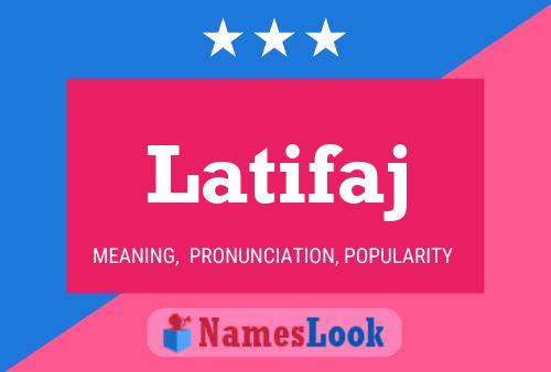 ملصق اسم Latifaj