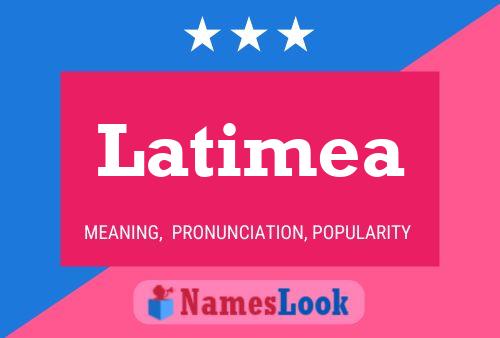 ملصق اسم Latimea