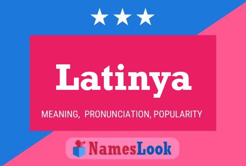 ملصق اسم Latinya