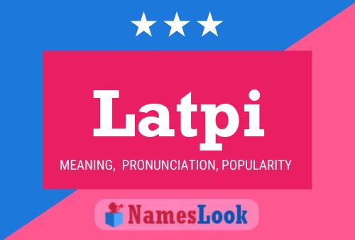 ملصق اسم Latpi