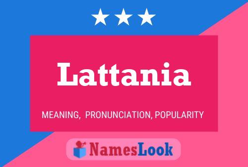 ملصق اسم Lattania