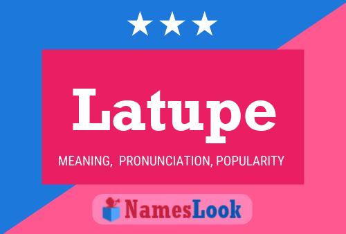 ملصق اسم Latupe