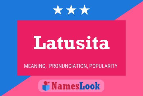 ملصق اسم Latusita