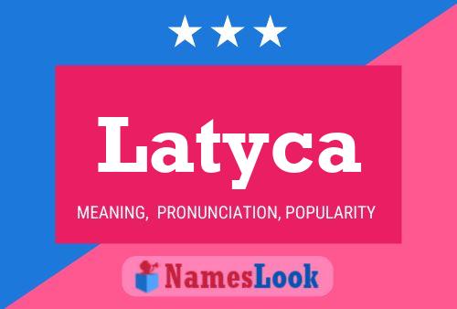 ملصق اسم Latyca