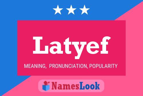 ملصق اسم Latyef