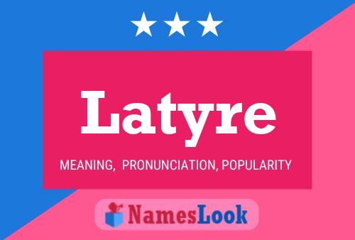 ملصق اسم Latyre