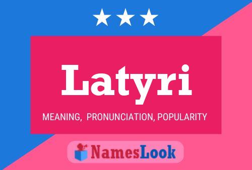 ملصق اسم Latyri