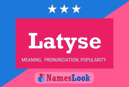 ملصق اسم Latyse