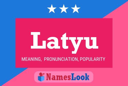 ملصق اسم Latyu