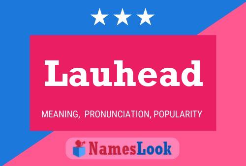 ملصق اسم Lauhead