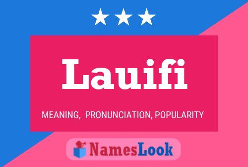 ملصق اسم Lauifi