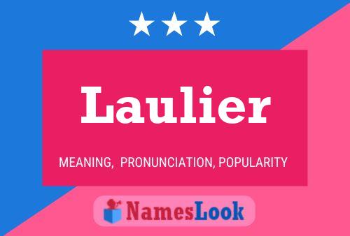 ملصق اسم Laulier