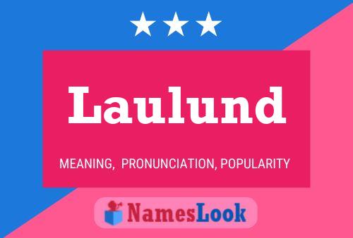 ملصق اسم Laulund