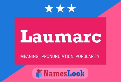 ملصق اسم Laumarc