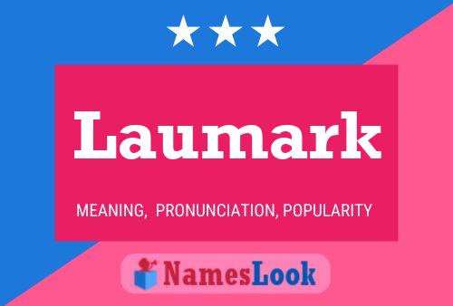 ملصق اسم Laumark