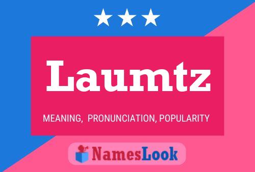 ملصق اسم Laumtz