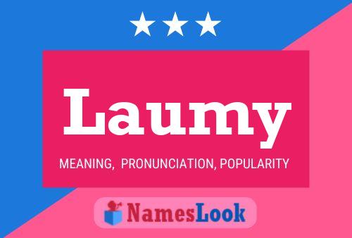 ملصق اسم Laumy