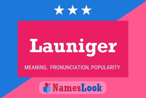 ملصق اسم Launiger