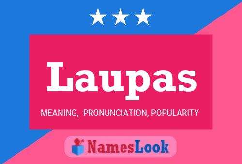 ملصق اسم Laupas