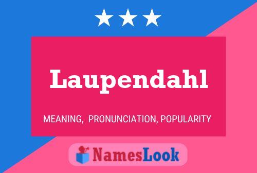 ملصق اسم Laupendahl