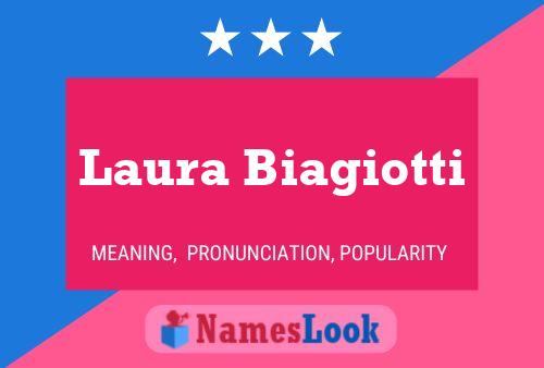 ملصق اسم Laura Biagiotti