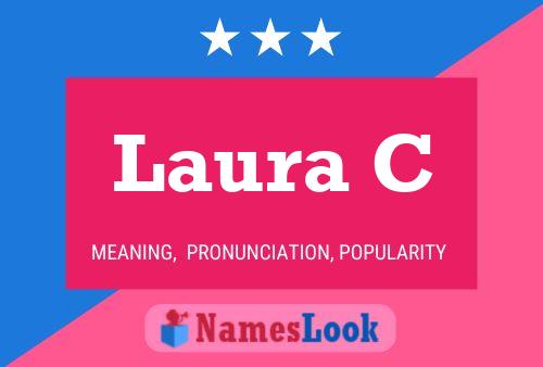 ملصق اسم Laura C