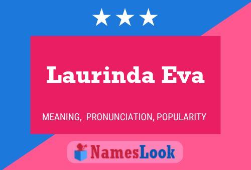 ملصق اسم Laurinda Eva