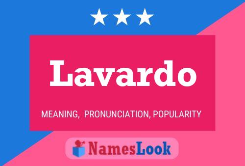 ملصق اسم Lavardo