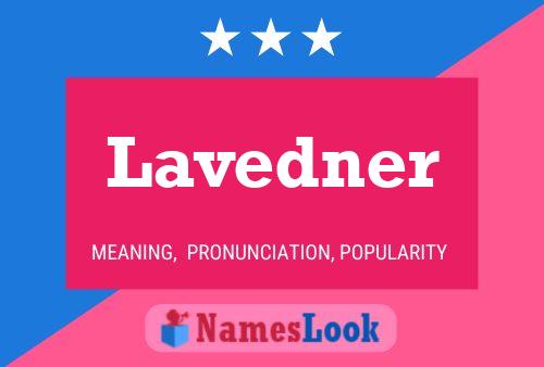 ملصق اسم Lavedner