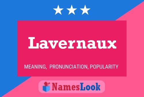 ملصق اسم Lavernaux