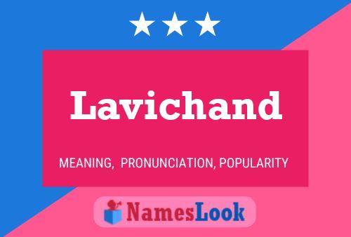 ملصق اسم Lavichand