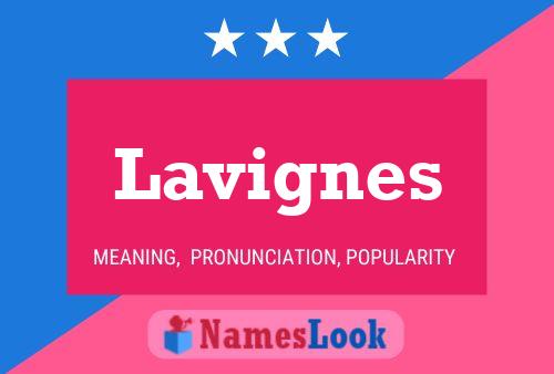 ملصق اسم Lavignes