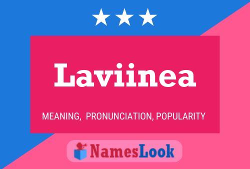 ملصق اسم Laviinea