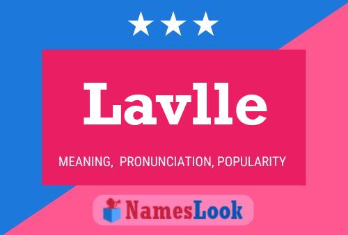 ملصق اسم Lavlle