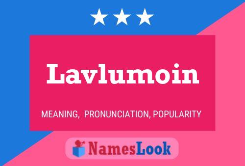 ملصق اسم Lavlumoin