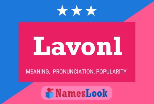 ملصق اسم Lavonl