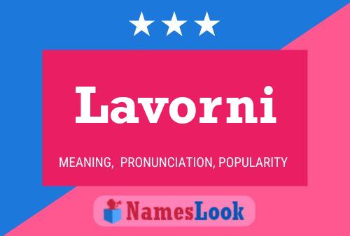 ملصق اسم Lavorni