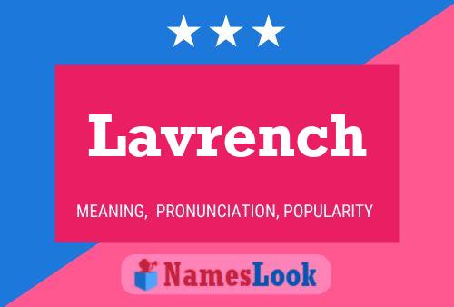 ملصق اسم Lavrench